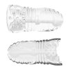 Masturbator Me You Us Glacier Dual End Stroker male masturbator transparent